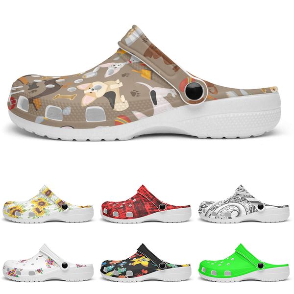 

Customized fashion exquisite comfortable beautiful clean Diy shoes for men and women's indoor slippers 84351