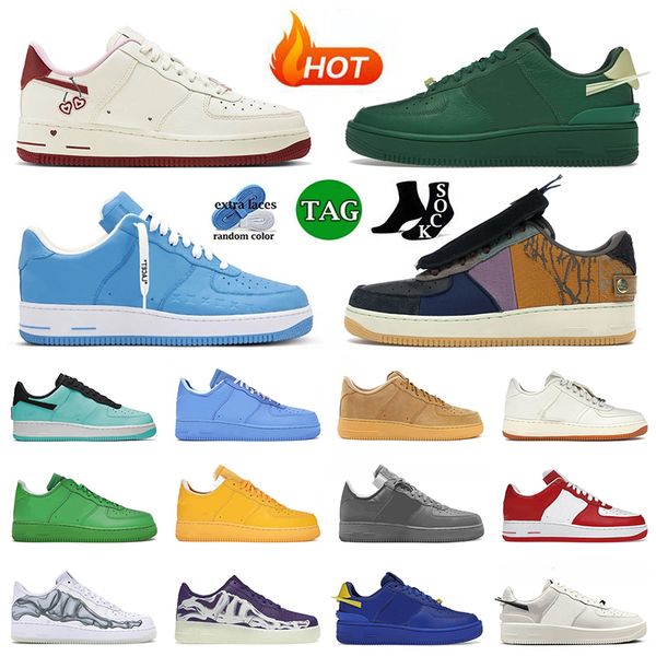 

1 low running shoes for men women ts cactus jack valentine day ambush pine green university blue tiffany unc wheat ghost grey skeleton purpl