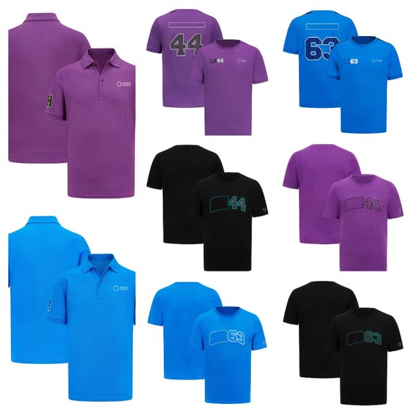 

2023 f1 team driver's clothing racing sport polo shirt fans breathable quick-drying clothes customized for men and women