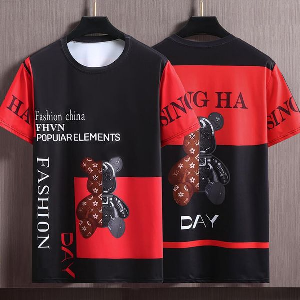 

men's t-shirts designer summer mens t shirt casual man womens tees with letters print short sleeves sell luxury men hip hop clothes siz, White;black