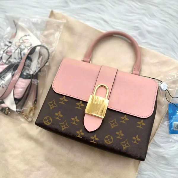 

designer tote luxury brand designer tote bag women metal lock genuine leather clutch bags women fashion printed pattern cross body shoulder