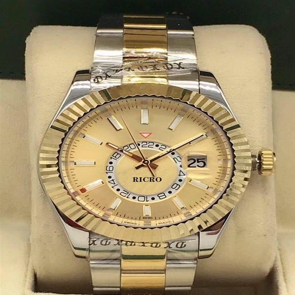 

men's automatic watch 40mm 2813 mechanical movement 316 fine steel super luminous leisure sports designer watch222f, Slivery;brown