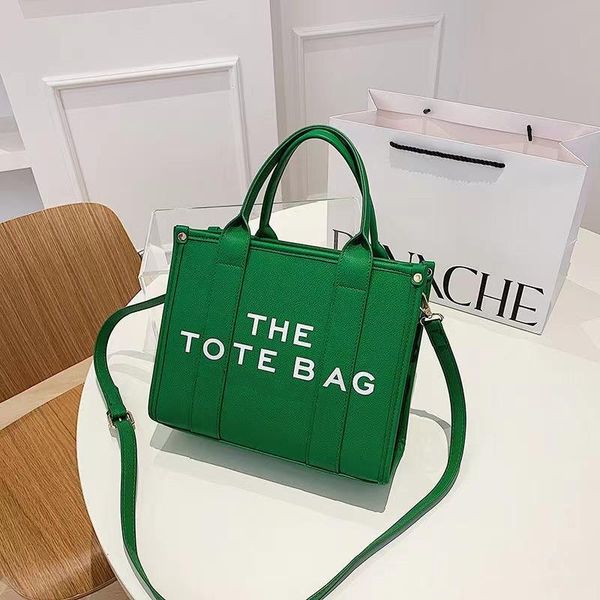 

new mommy bags women fashion shoulder famous green large capacity plain letter pu leather shopping designer handbags coin purse casual cross