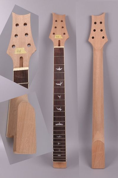 

mahogany guitar neck 22fret 24.75inch rosewood fretboard unfinished #p