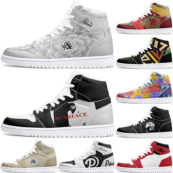 

DIY shoes Basketball Shoes Customized Shoes 1s winter men women males females Anime Personalized sports shoes sneaker