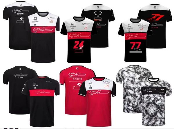 

2023f1 racing suit short-sleeved, outdoor sports quick-drying t-shirt, the same style customized