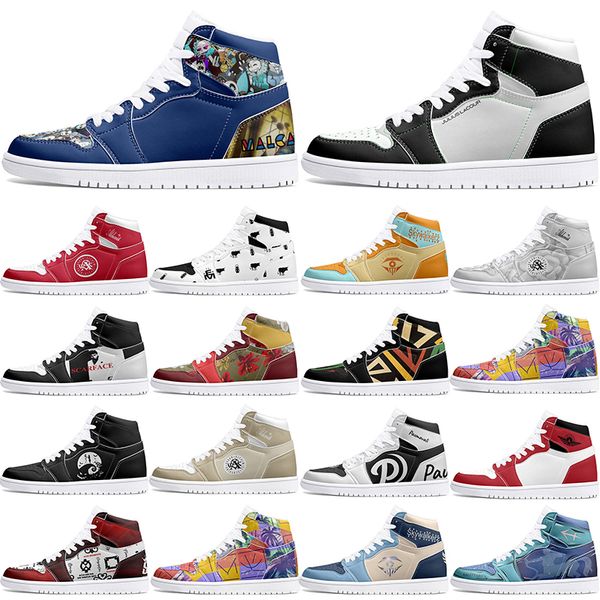 

New Customized Shoes 1s winter DIY shoes Basketball Shoes male 1women 1 Anime Character Customized Personalized Trend Versatile Outdoor Shoes