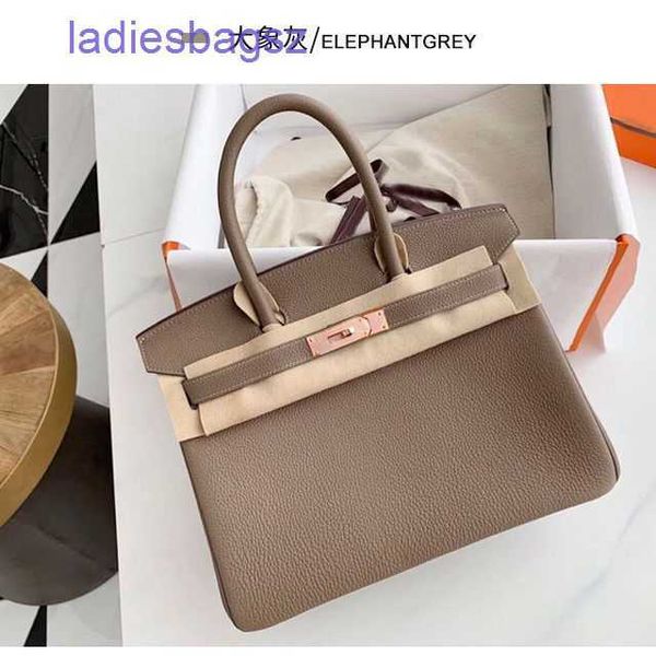 

luxury hermss handbags birkines fashionable htgo2023 new genuine leather litchi pattern bag women's handbag one shoulder crossbody cwa7, Black