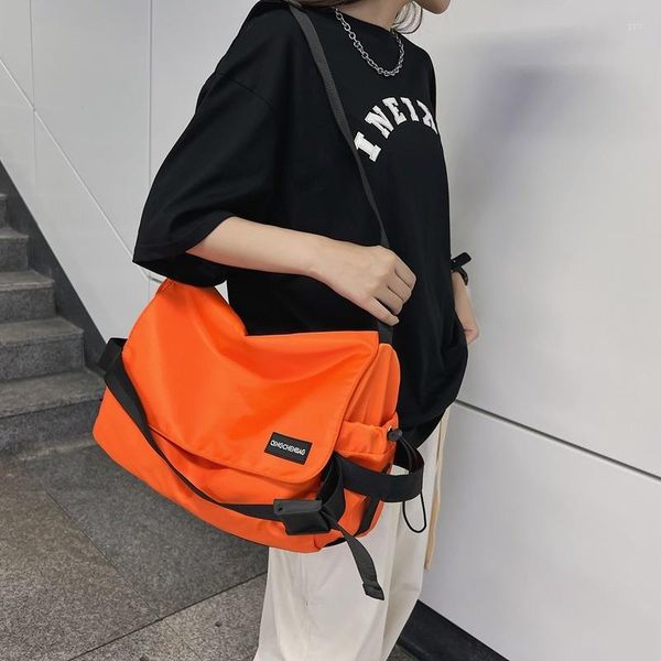 

shoulder bags women men crossbody bag japanese postman satchel for student 2023 sports messenger large bookbag female handbag