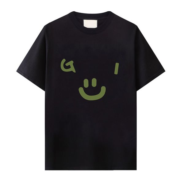 

designer mens t shirt luxury brand round neck short sleeve summer tee outdoor fashion letter print pure cotton lover clothing, White;black