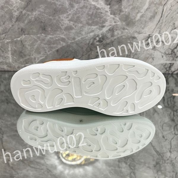 

2023 lady flat casual shoes womens travel leather lace-up sneaker cowhide fashion woman white shoe men gym sneakers, Black