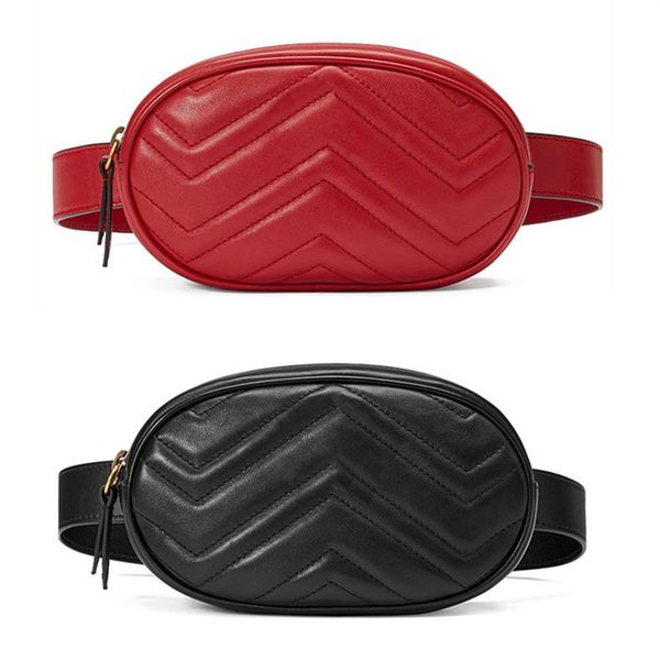 

women bag leather belt bag handbags purses waist bag zip closure leather lining come with dust bags 476434 18cm283c