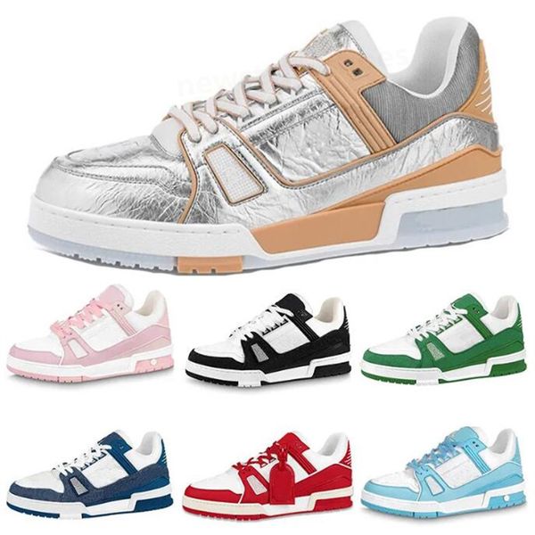 

2022 ace fashion classic mens women casual shoes trainer designer sneakers printing low cut green red black white breathable running 40-44 t