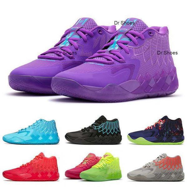 

basketball og shoes mb.01 melo ball 2022 men basketball shoes sneakers buzz queen city running shoes rick and morty rock ridge white red, Black