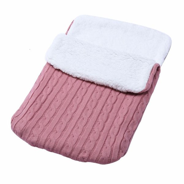 

sleeping bags baby soft blanket baby sleeping bag baby envelope thick warm knitted sleeping bag sleeping cocoon. baby girl 230407