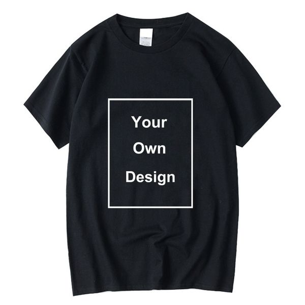 

mens tshirts xinyi tshirt 100% cotton your own design tshirt man brand picture custom diy print loose oneck male 230406, White;black
