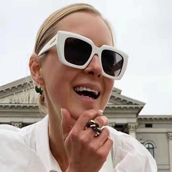 

sunglasses fashion square sunglasses women men 2022 trendy oversized designer sun glasses vintage shade uv400 blocking outdoor de sol gafa w, White;black