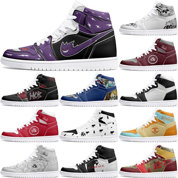 

new Customized Shoes 1s winter DIY shoes Basketball Shoes male 1 female1 Anime Character Customized Personalized Trend Versatile Outdoor Shoes