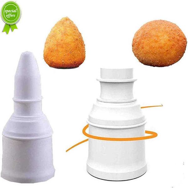 

new arancini maker sushi tool diy handmade bento rice ball plastic mould homemade italian food meat ball mold kitchen accessories