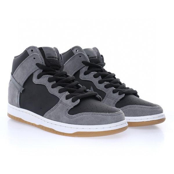 

basketball shoes sb dunks trd mid dark grey black og rte outdoor shoes sneaker sports with original box