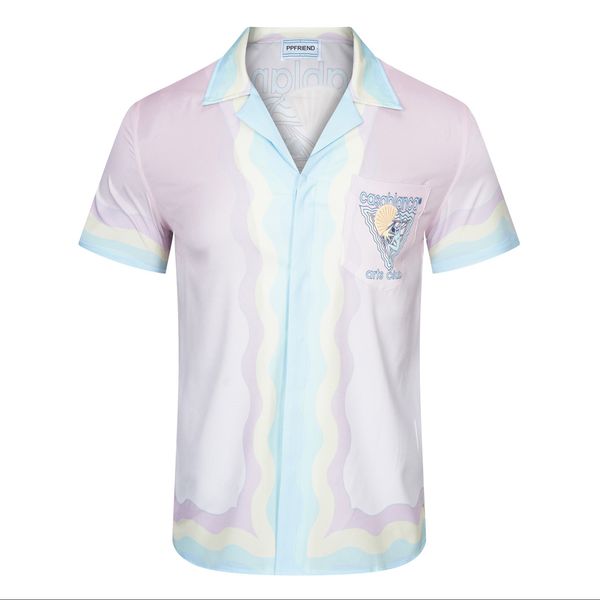 

mens designer shirts brand clothing men shorts sleeve dress shirt hip hop style cotton 104171, White;black