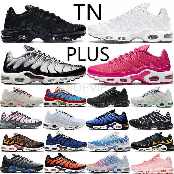 

tn plus se running shoes men women black white tan burgundy volt glow hyper pastel blue oreo triple red pink mens trainers outdoor sneakers