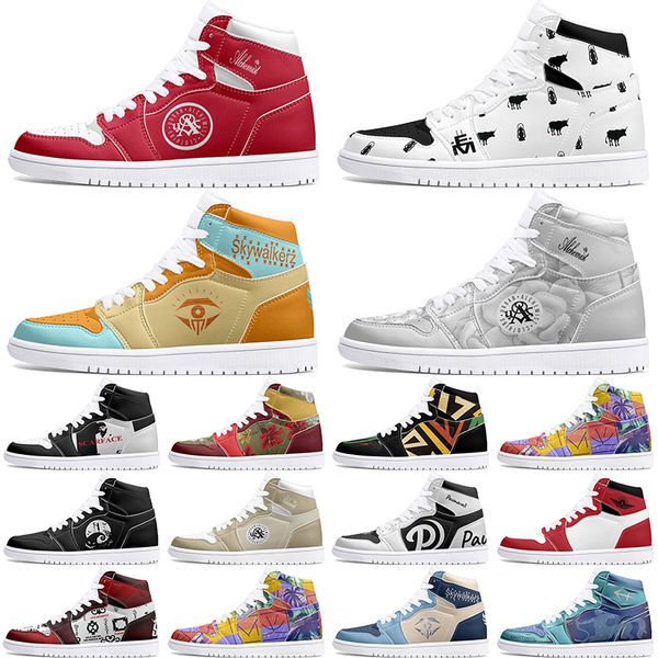 

New Customized Shoes 1s winter DIY shoes Basketball Shoes Men's 1 Women 1 Anime Customized Character Trend Versatile Outdoor sneaker
