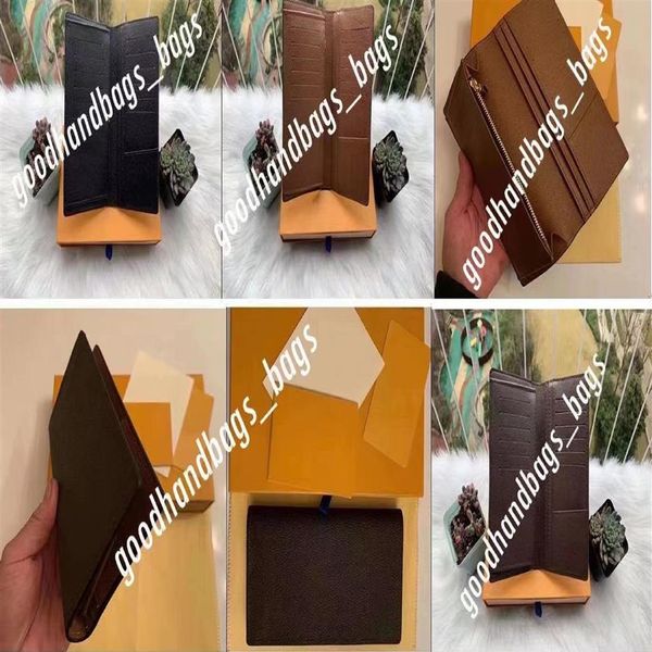 

evening bags handbags multifunctional cheque holder card slot wallet with box dust bag women men purse real images who220w