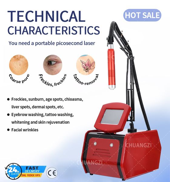 

beauty salon equipment one year warranty picosecond nd yag laser tattoo removal machine