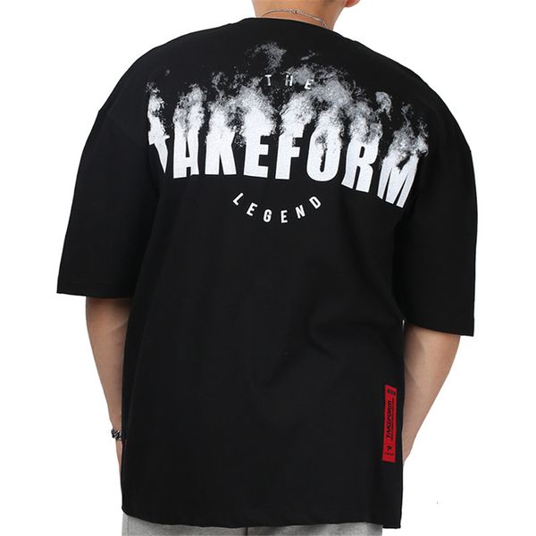 

mens tshirts shirt summer casual clothing oneck male ee ops hip hop streetwear fashion for 230407, White;black