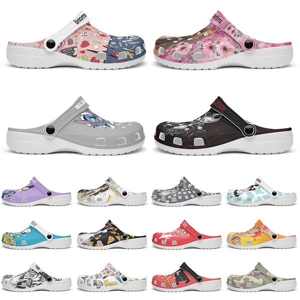 

Customized exquisiteand comfortable fashionable beautiful clean Diy shoes for men and women's indoor slippers 82245