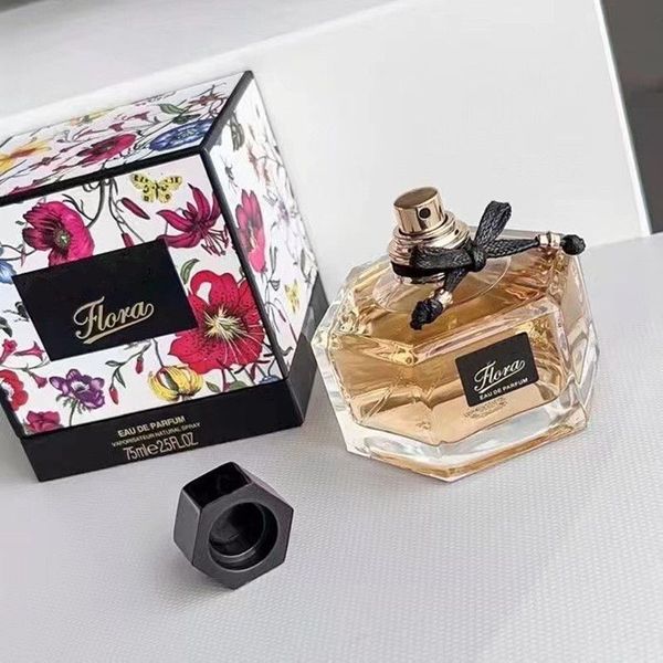 

2023 women perfume 100ml 3.3 fl.oz eau de parfum flora woman rose edp long lasting copy brand good quality delivery