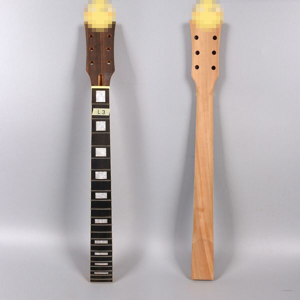 

mahogany guitar neck 22fret 24.75inch ebony fretboard fit diy electric guitar #l