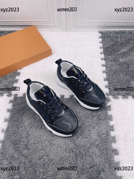 

designer kids shoes fashion design baby running sneakers new listing box packaging spring outdoor sports shoes children's size 26-35, Black;red