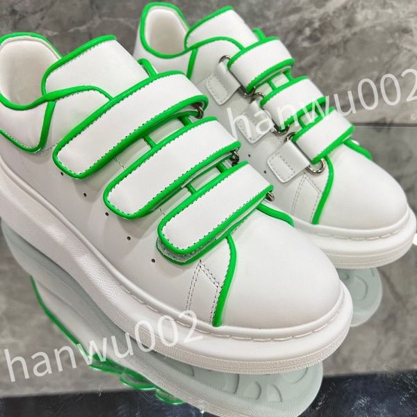 

2023 lady flat casual shoes womens travel leather lace-up sneaker cowhide fashion woman white shoe men gym sneakers, Black