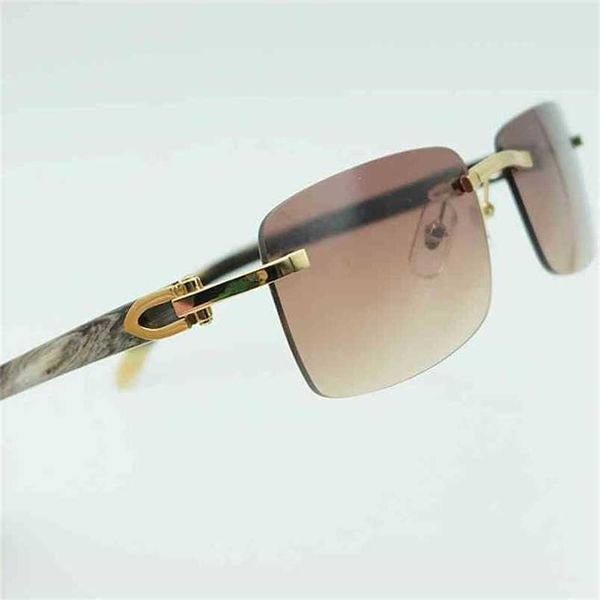 

2023 designer glasses model men genuine buffalo horn glasses rimless white buffs square women sunglass shades fill prescription sunglasses, White;black