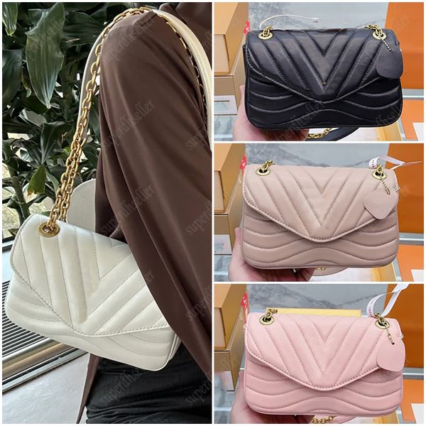 

women shoulder bag luxury designer crossbody bags 8a quality handbags classic cross body lady handbag messenger wallet 4 colors purse chain