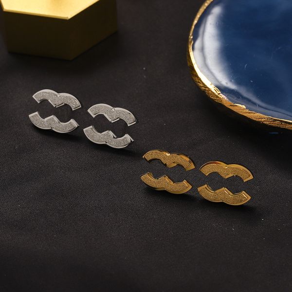 

designer 18k gold plated earrings charm women love study earrings spring luxury jewelry romantic design gift earrings wedding party jewelry, Golden