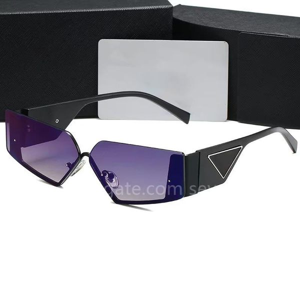 

2023 sunglasses for women brand men and women sunglasses pola polaroid lenses fashion casual simple high-end atmosphere gradient color luxur, White;black