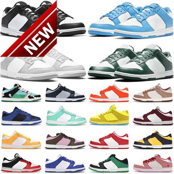 

retro low designer low dunks sb running shoes flat trainers black white panda unc sneakers coast university red kentucky laser orange syracu