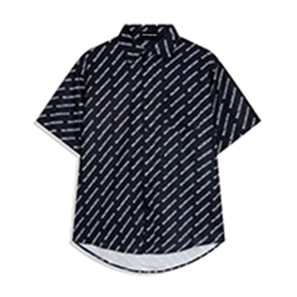

mens designer shirts brand clothing men shorts sleeve dress shirt hip hop style cotton 104167, White;black