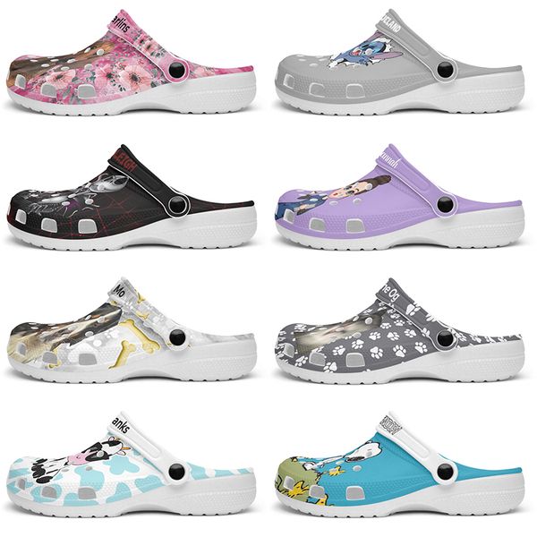 

Customized exquisiteand comfortable fashionable beautiful clean Diy shoes for men and women's indoor slippers 78894