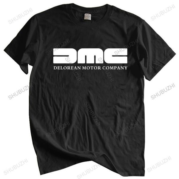 

men's t-shirts men's o-neck t-shirt fashion brand t-shirt black dmc delorean t-shirt back to future vintage mcfly european size 23, White;black