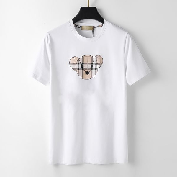 

men's t-shirt designer women's t-shirt summer casual fashion alphabetic print number men's t-shirt short sleeve selling luxur, White;black