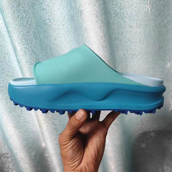 

first walkers original summer thick bottom slippers mixed colors leisure beach slides shoes height increasing women men sandals 230406