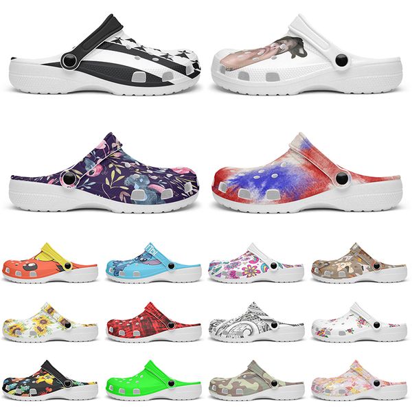 

Customized Glossy exquisite comfortable beautiful clean Diy shoes for men and women's indoor slippers 88012