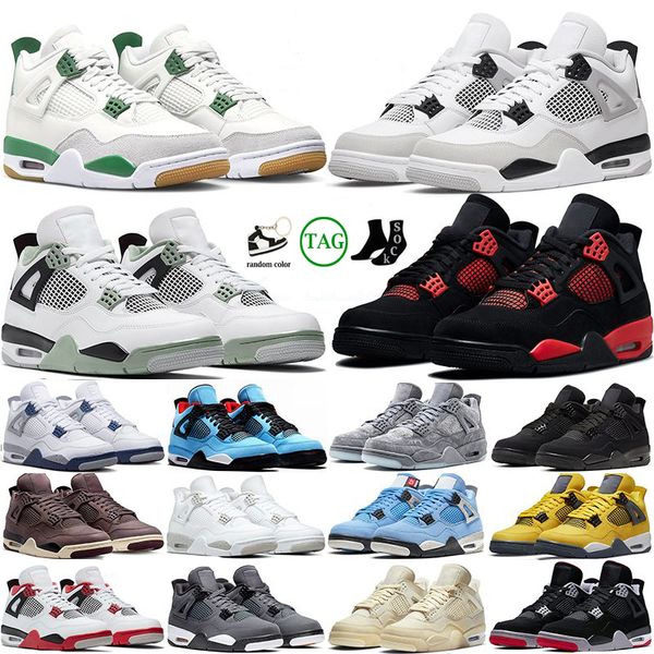 

brand shoes 4s basketball shoes women men sb 4 pine green kaws military black cat infrared university blue midnight navy oreo seafoam red th