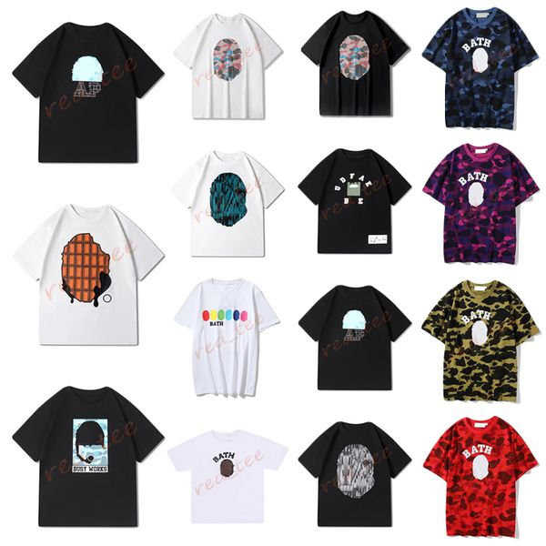 

mens t shirts women designer summer t-shirts fashion cottons mans casual shirt luxurys clothing street shorts sleeve clothes asian size m-2, White;black