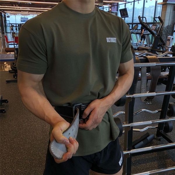 

mens tshirts men summer cotton casual t shirt gyms athlet fitness bodybuilding muscle male short slim fit shirts fashion tee clothing 230407, White;black