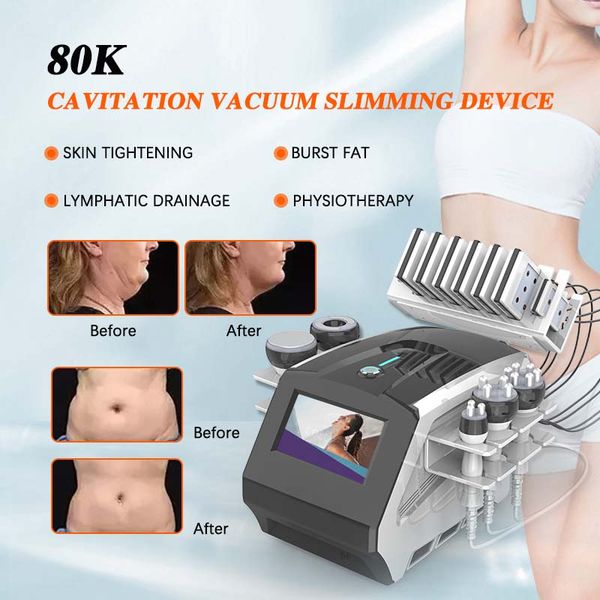 

80k cavitation slimming 3 rf handles vacuum rf skin tightening ce approved new arrival slimming machine
